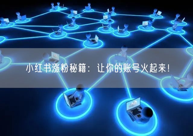 小红书涨粉秘籍：让你的账号火起来！